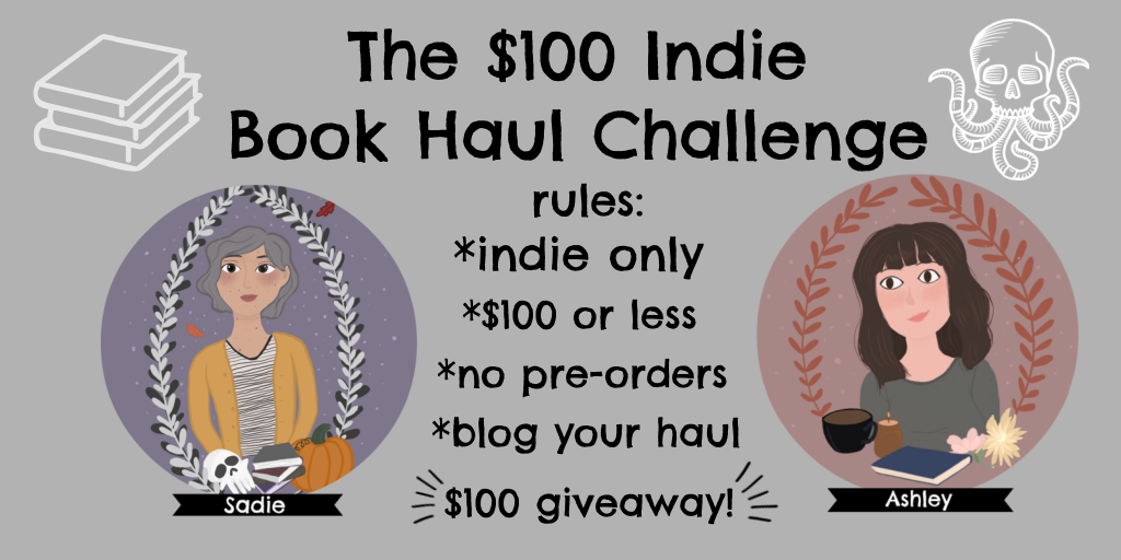 The $100 Indie Book Haul Challenge