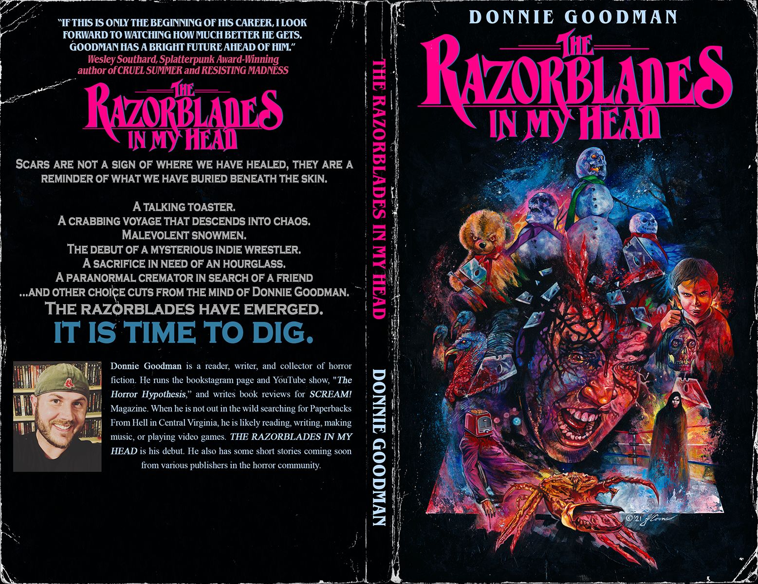 Celebrating the Book Release of THE RAZORBLADES IN MY HEAD by Donnie Goodman