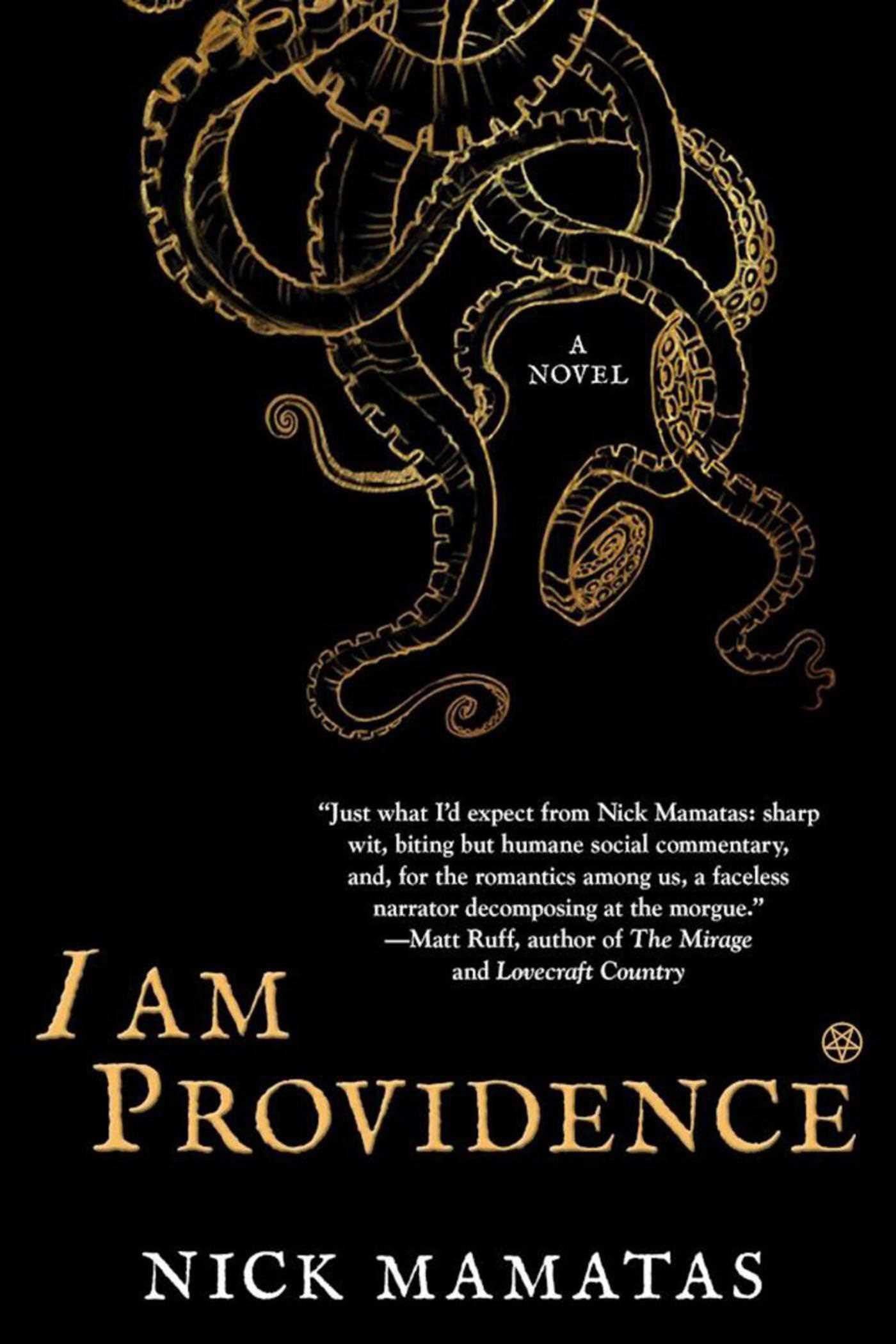 Donnie's Review of I AM PROVIDENCE by Nick Mamatas