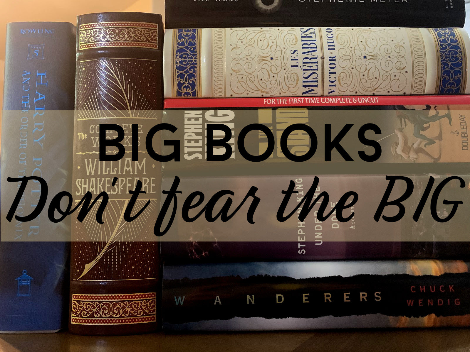 Big Books: Don't Fear the BIG by Kami L. Martin