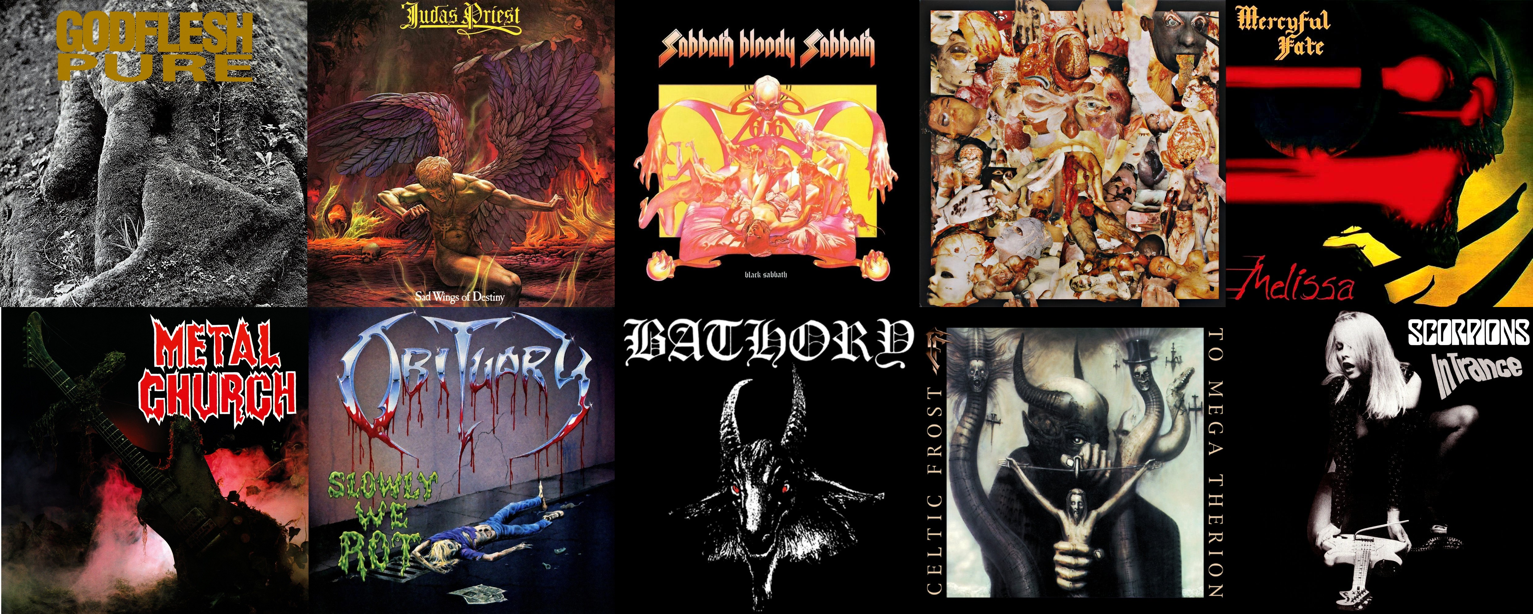 Guest Post: Mike Thorn- 100 Favorite Heavy Metal Albums